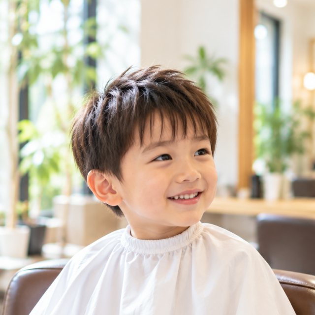 5歳のころの男の子